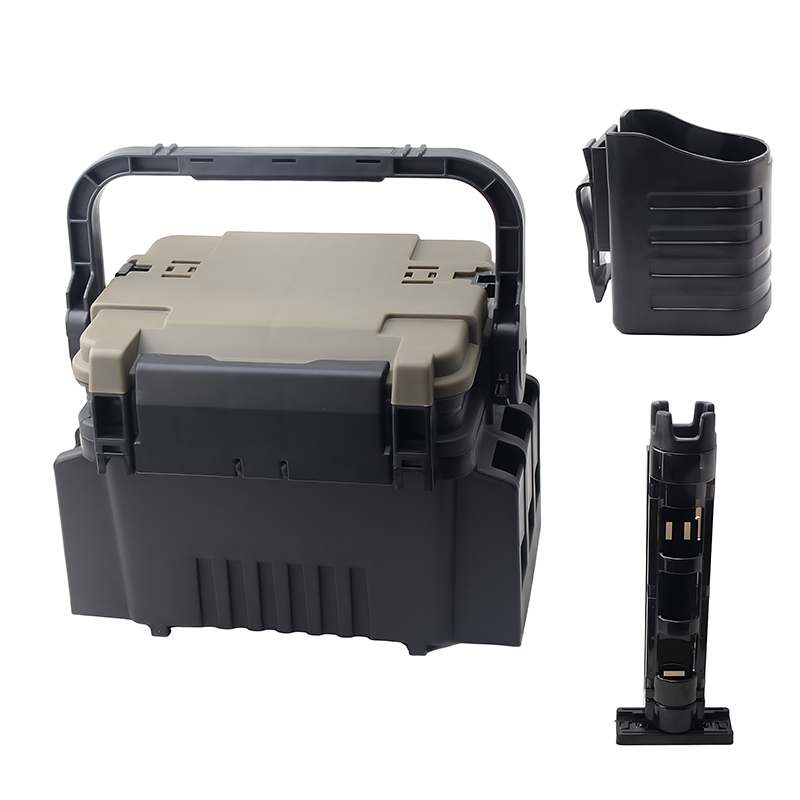 Large Fishing Box Organizer Mu - Fishing Kayak Crate reseña y precio