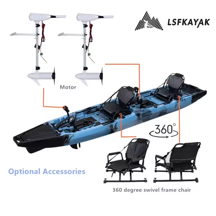 LSF 2025 New USA  Arrival Tand - Fishing Kayak Pedal Drive reseña y precio