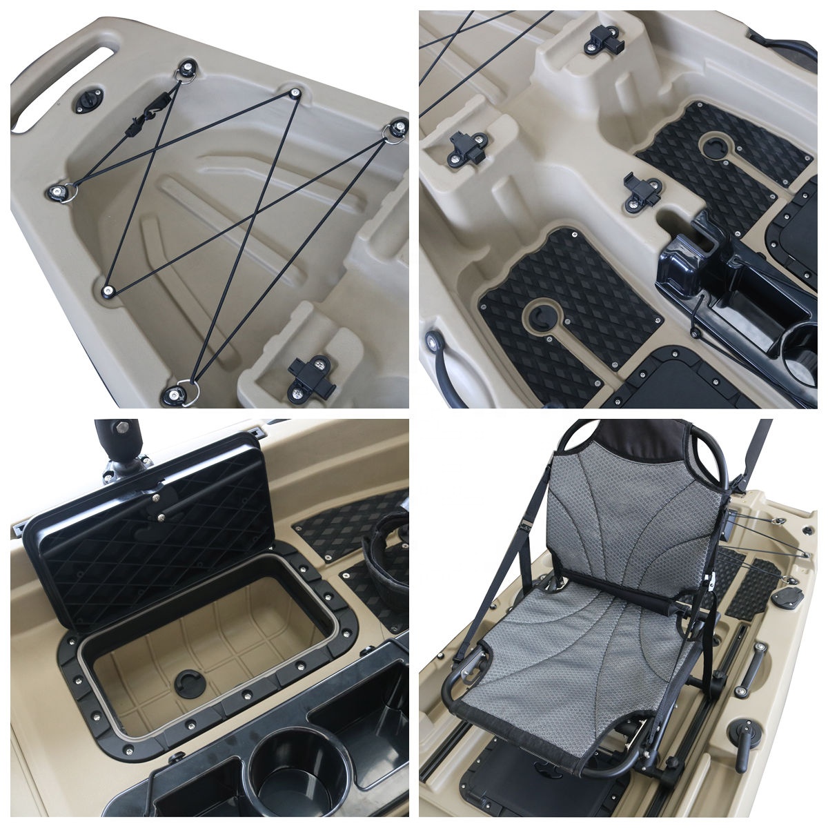 2025 NEW Modular Kayak 9.5ft P - Fishing Kayak Pedal Drive reseña y precio