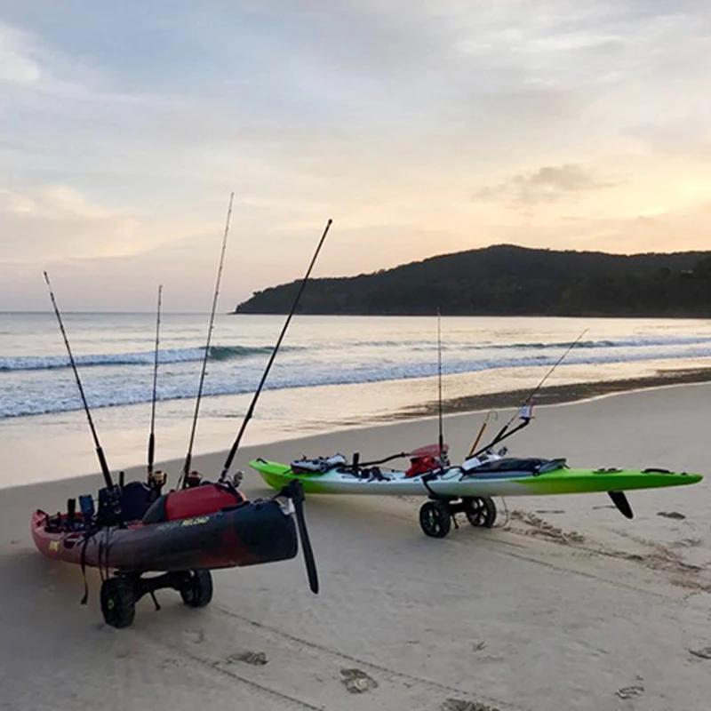 2-Wheel Canoe Boat Carrier Car - Fishing Kayak Cart reseña y precio