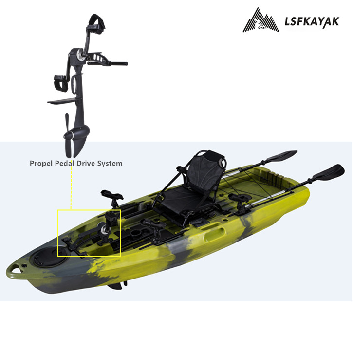 Single Paddler Sport Fishing K - Fishing Kayak Pedal Drive reseña y precio