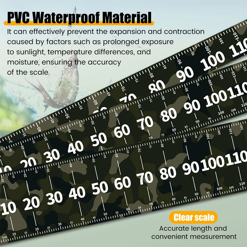 1pcs Fishing Ruler PVC Waterpr - Fishing Kayak Crate reseña y precio