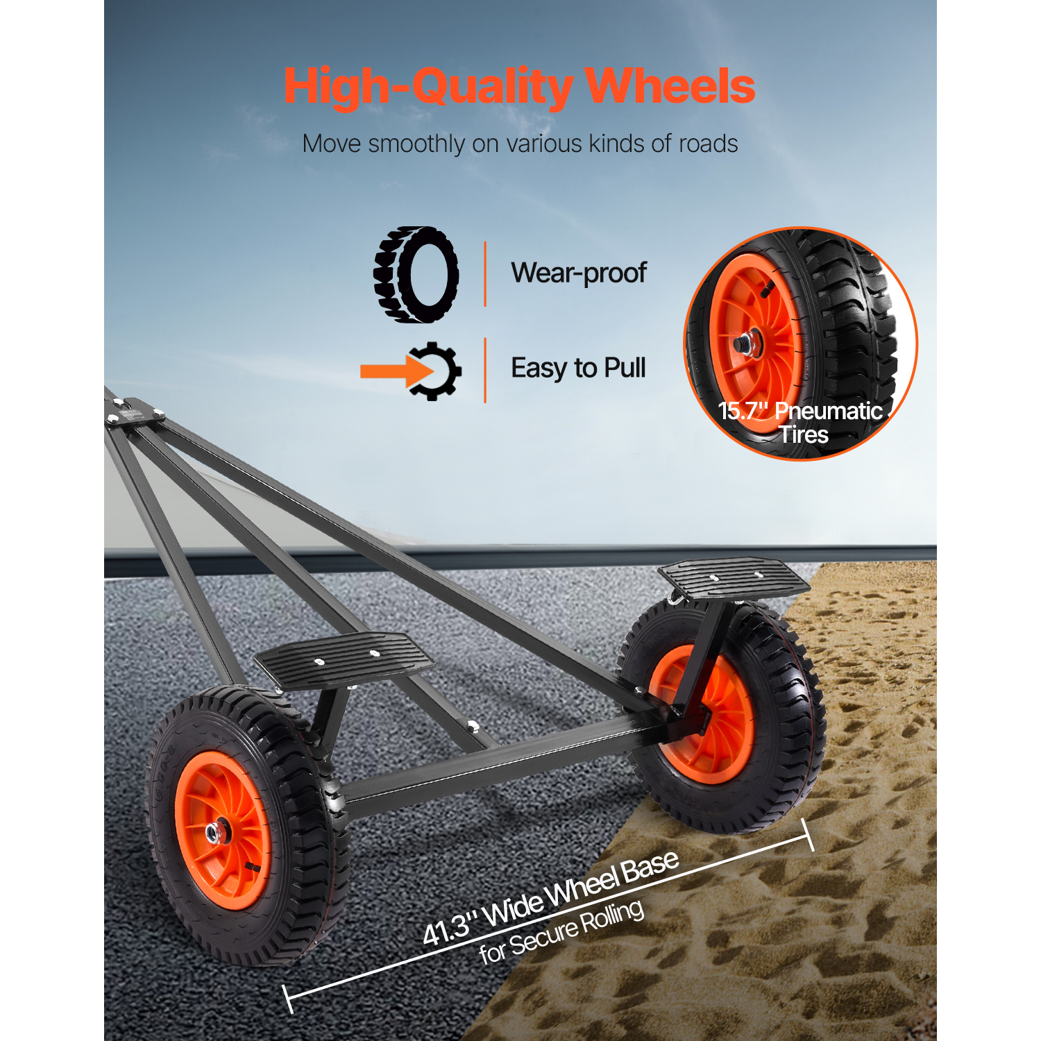 SucceBuy 420lbs Boat Trailer D - Fishing Kayak Sit On Top reseña y precio