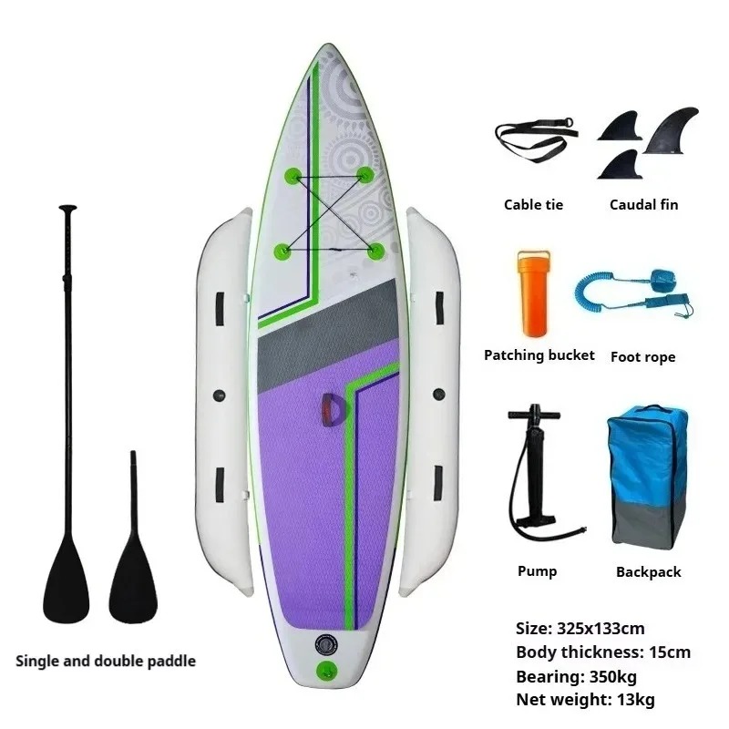 Inflatable SUP Kayak Fishing B - Fishing Kayak Rod Holder reseña y precio