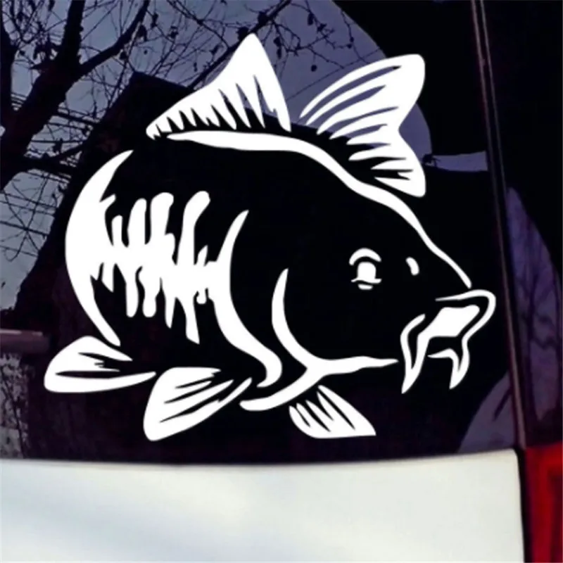Car Sticker Cartoon Carp Fishi - Fishing Kayak Sit On Top reseña y precio