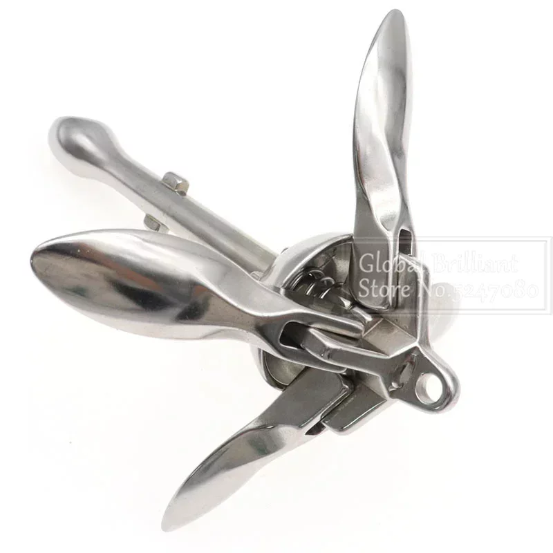 3.2KG/4KG Boat Stainless Steel - Fishing Kayak Anchor reseña y precio