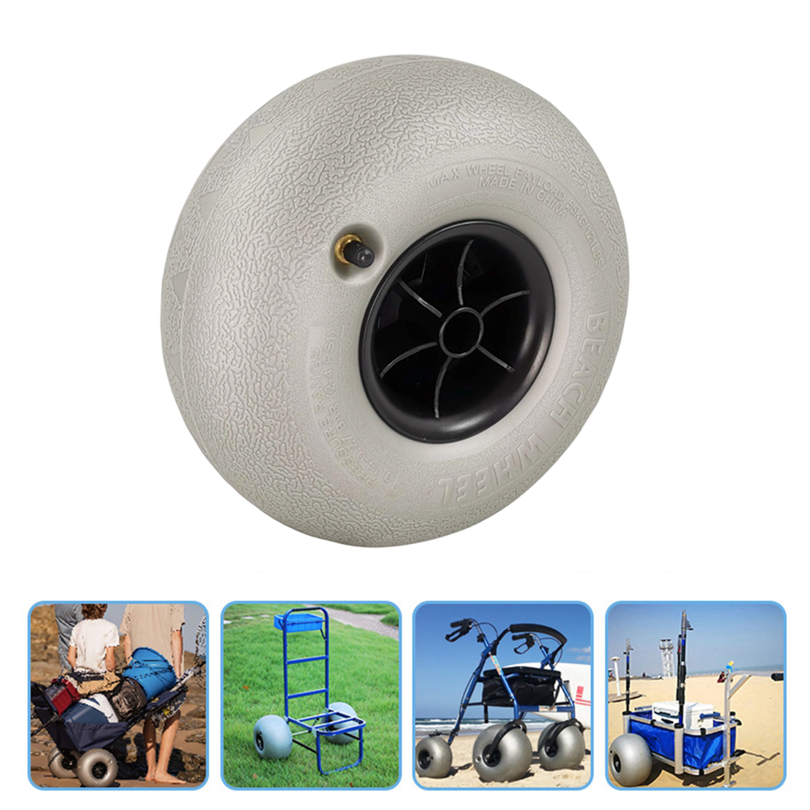 10In Balloon Wheels Profession - Fishing Kayak Cart reseña y precio