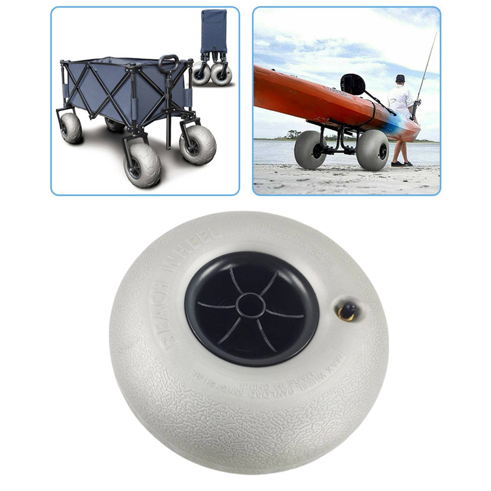10In Balloon Wheels Profession - Fishing Kayak Cart reseña y precio