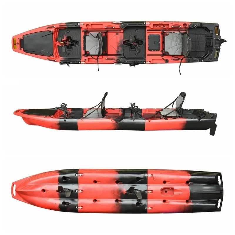 2-Seater Sit-on-Top Modular Pe - Fishing Kayak Sit In reseña y precio