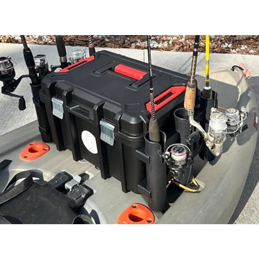 Kayak Fishing Crate - 6 Integr - Fishing Kayak Crate reseña y precio