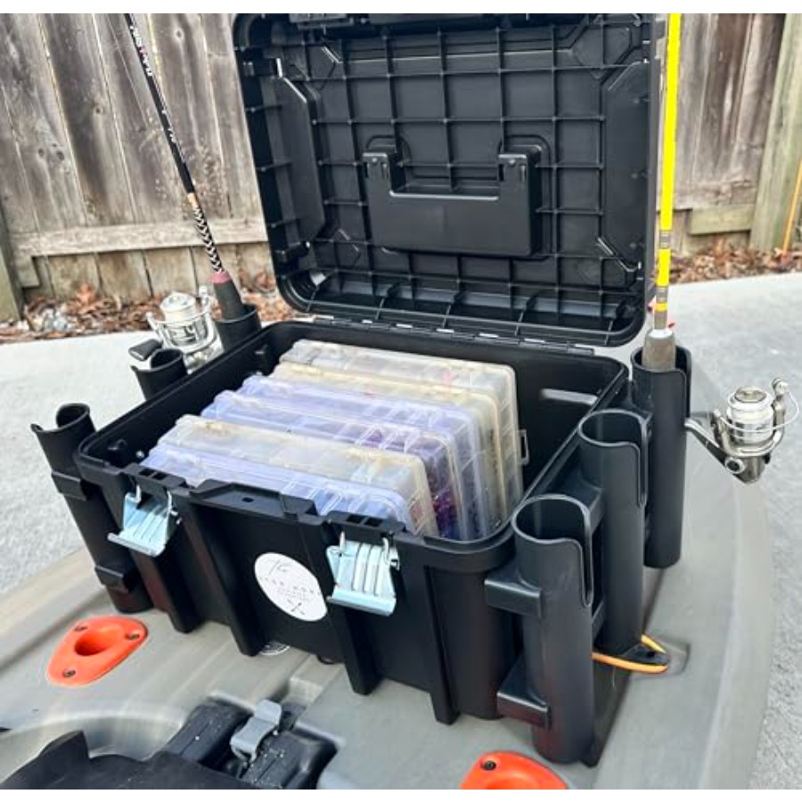 Kayak Fishing Crate - 6 Integr - Fishing Kayak Crate reseña y precio