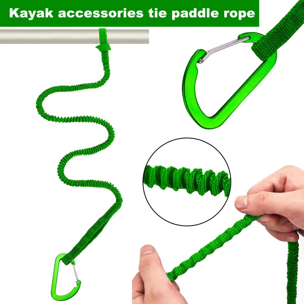 100cm Paddle Rope for Kayak Pa - Fishing Kayak Paddle Leash reseña y precio