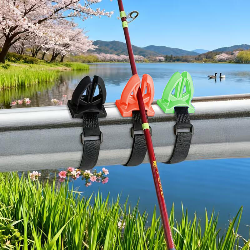 Quick Release Clip With Strap  - Fishing Kayak Rod Holder reseña y precio