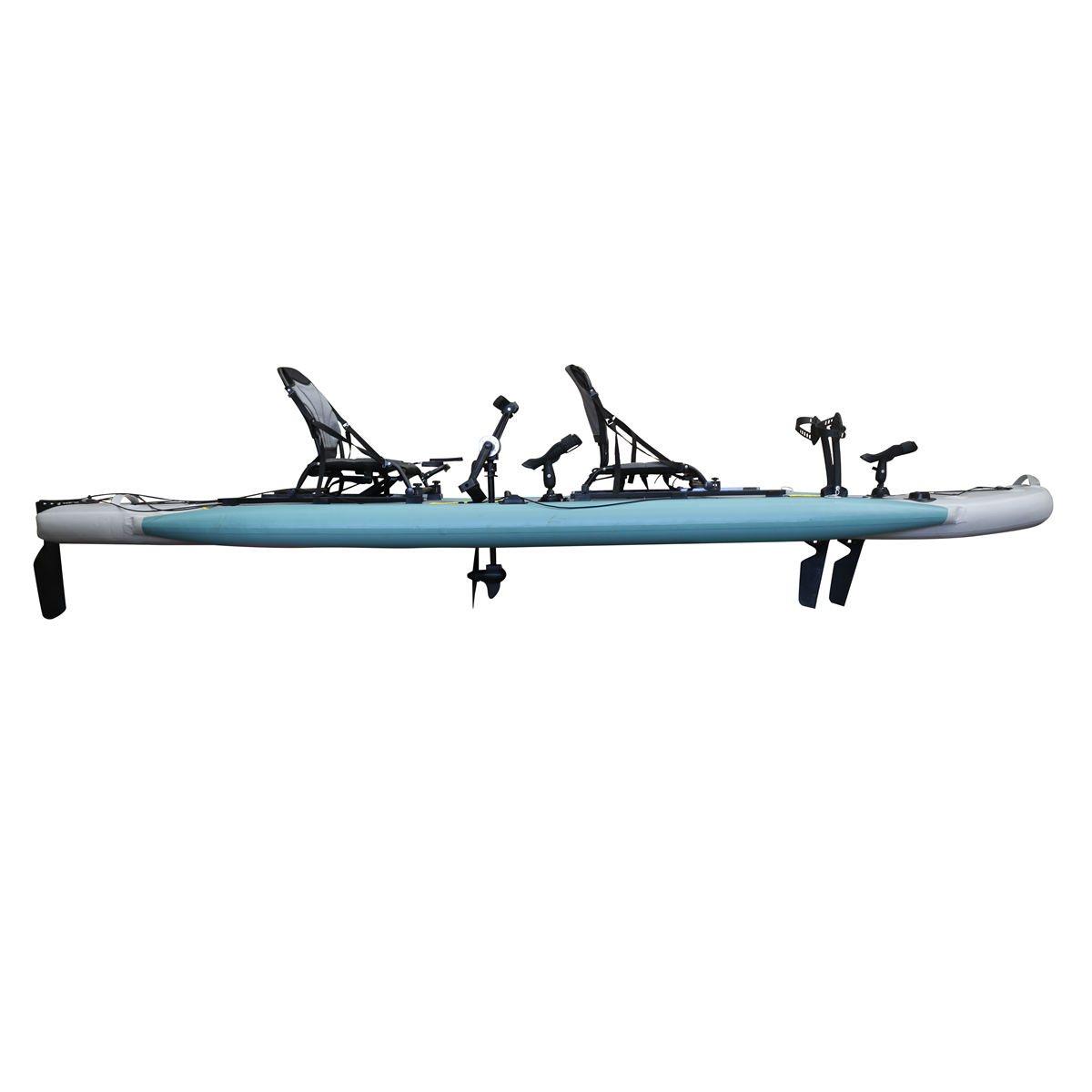 14ft Inflatable Fishing Canoe  - Fishing Kayak Seat reseña y precio