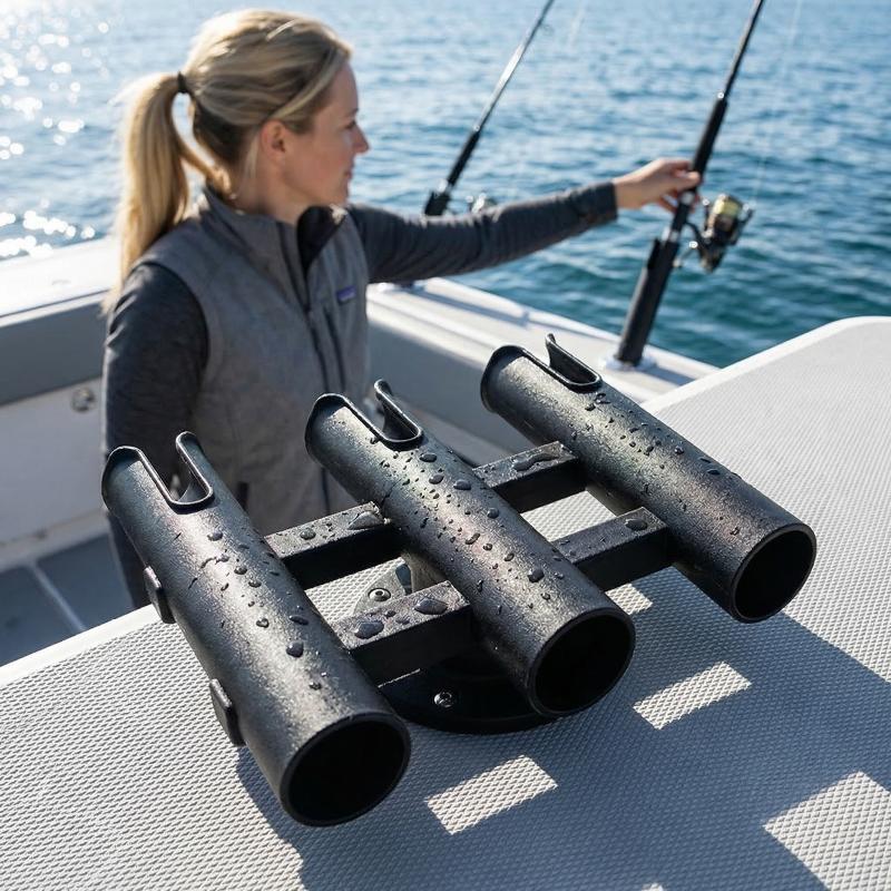 【ST】Adjustable Fishing Rod Hol - Fishing Kayak Rod Holder reseña y precio