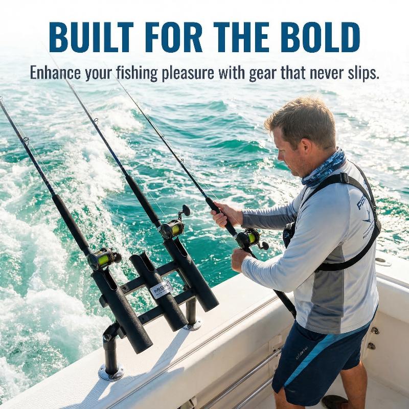 【ST】Adjustable Fishing Rod Hol - Fishing Kayak Rod Holder reseña y precio