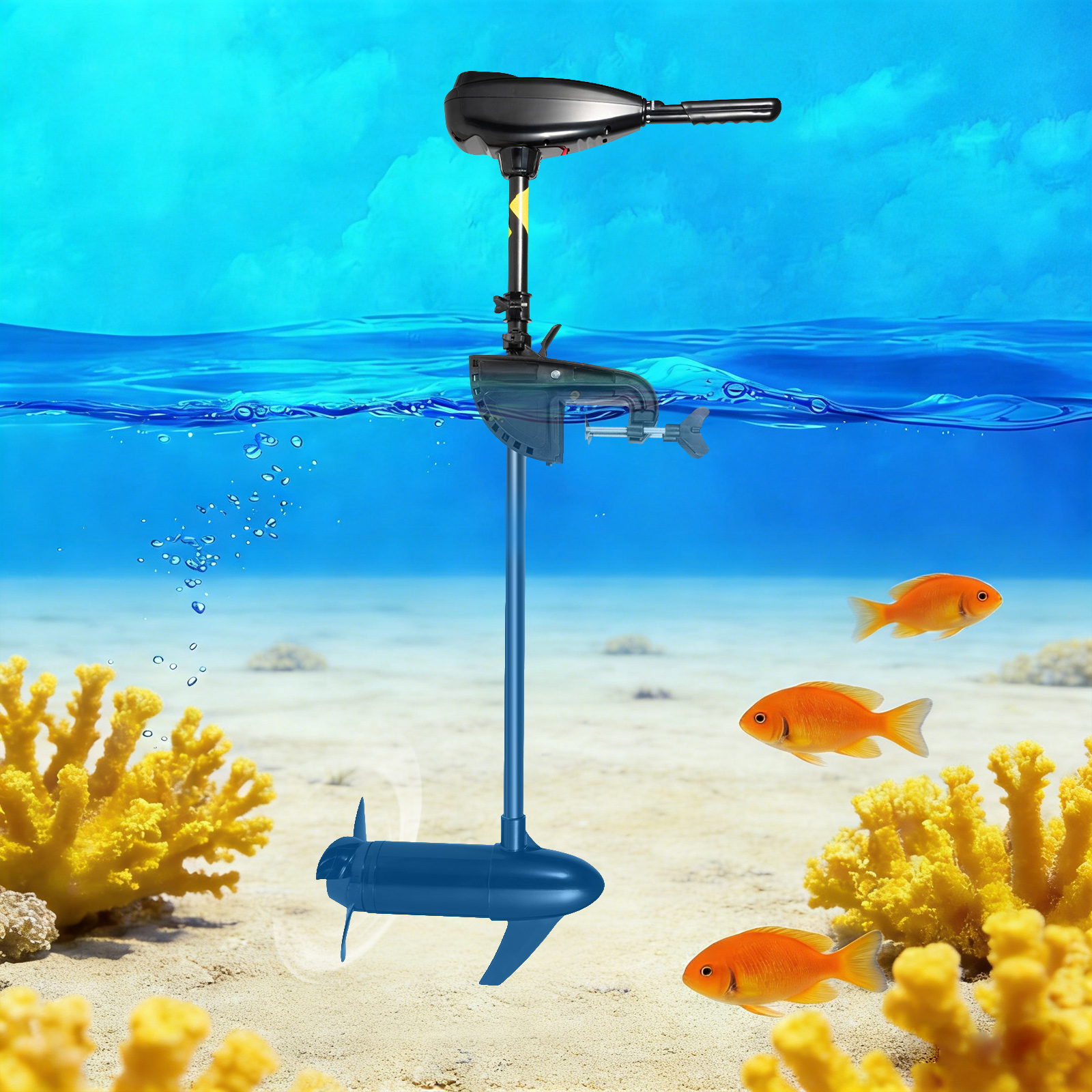 626W 12V Electric Trolling Out - Fishing Kayak Trolling Motor reseña y precio