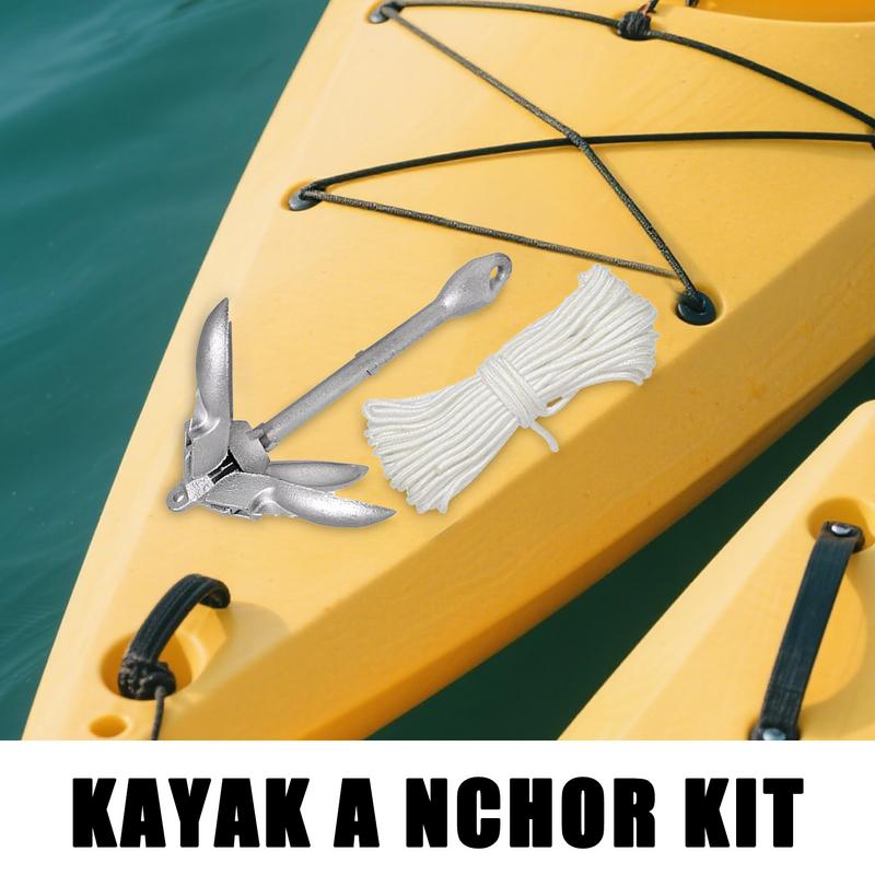 Canoe Anchoring Compact Kayak  - Fishing Kayak Anchor reseña y precio