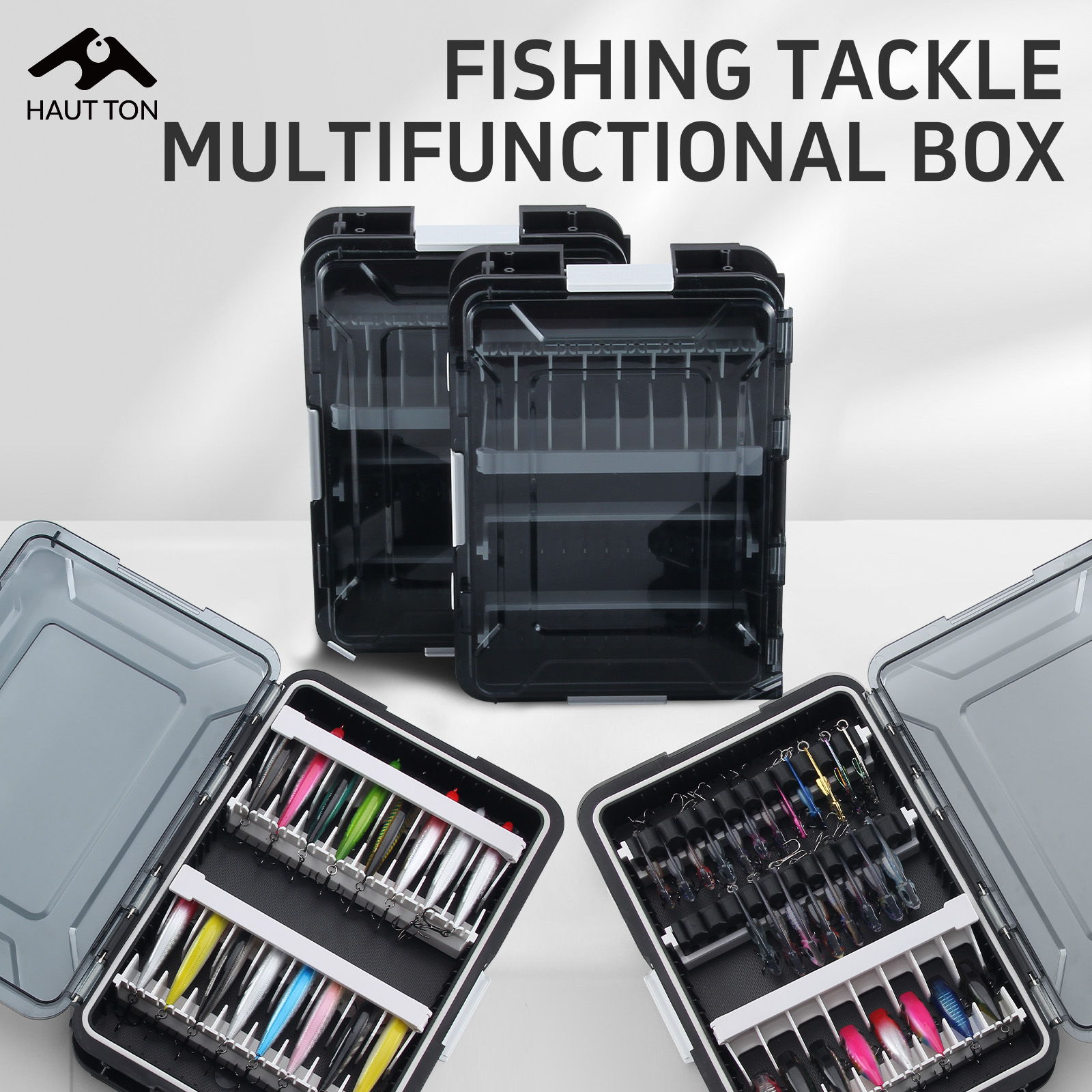 HAUT TON Waterproof Multifunct - Fishing Kayak Crate reseña y precio