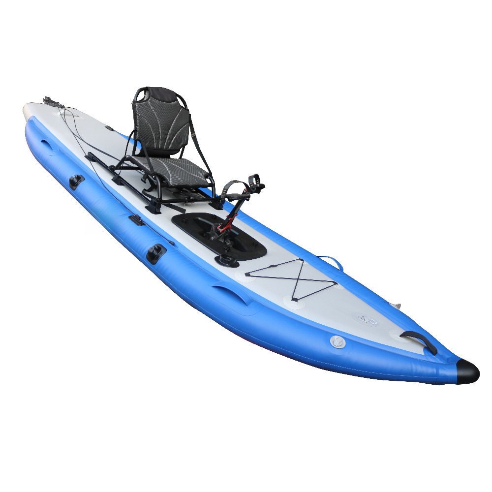 12ft Single Sit-On-Top Inflata - Fishing Kayak Pedal Drive reseña y precio