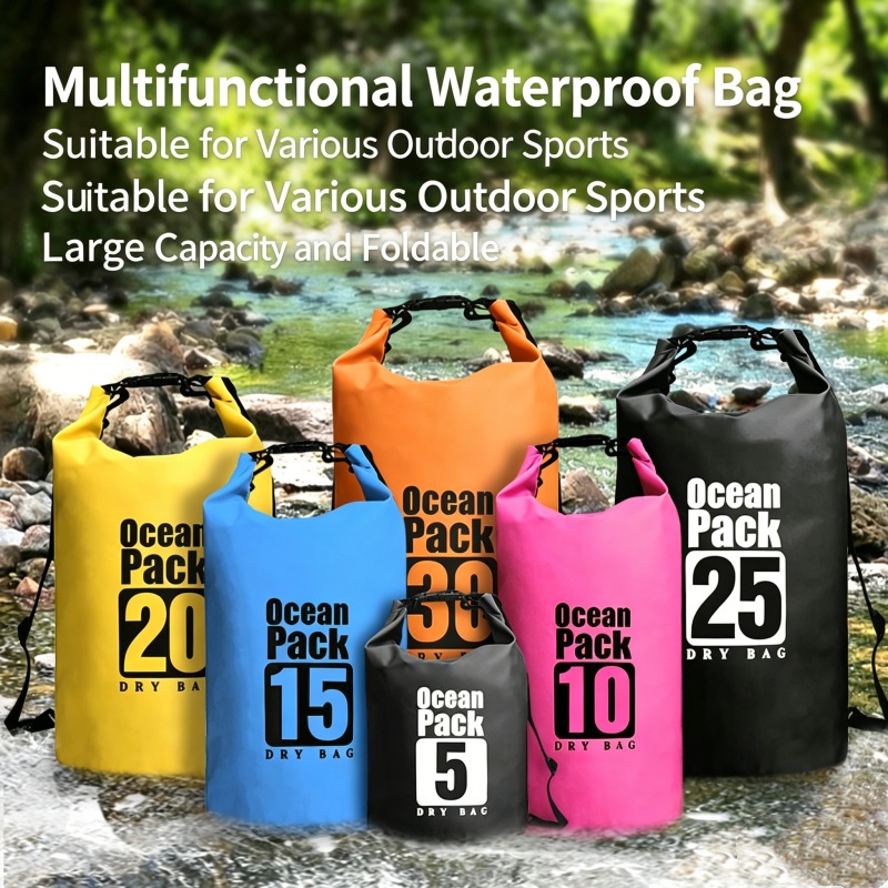 Swimming Waterproof Dry Bag 5L - Fishing Kayak Storage Bag reseña y precio