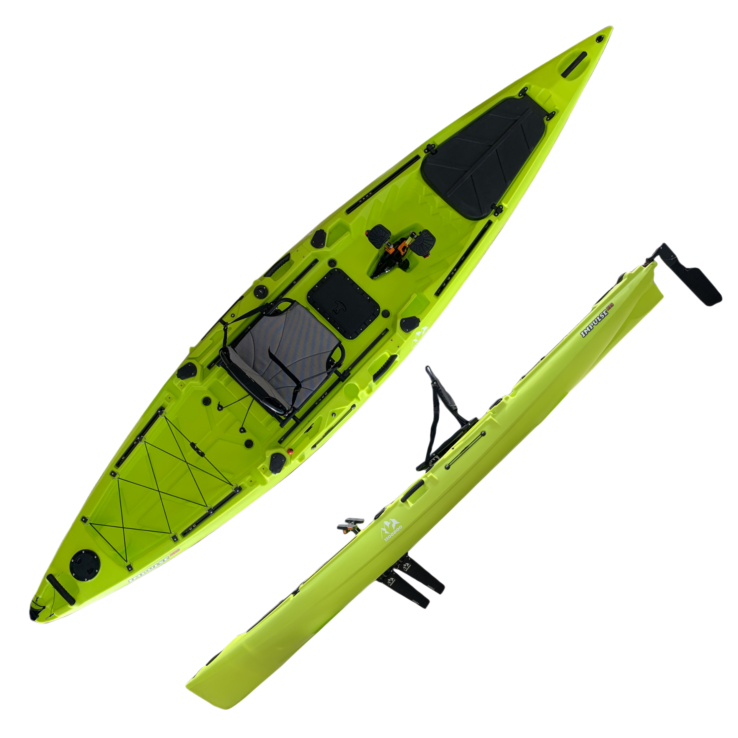 Zero Kayak New 4.15m One Perso - Fishing Kayak Pedal Drive reseña y precio