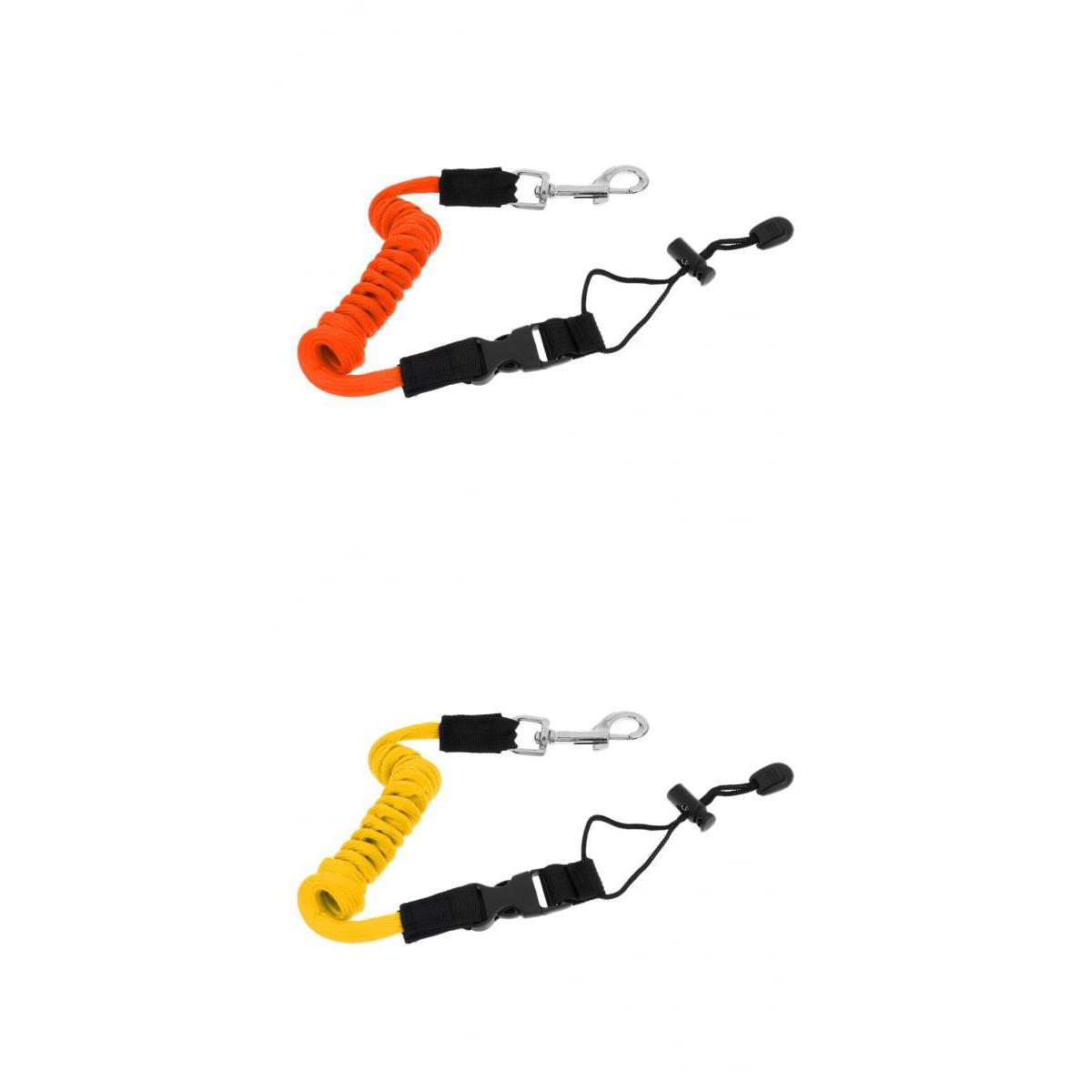 Kayak Paddle Leash TPU Coiled  - Fishing Kayak Paddle Leash reseña y precio