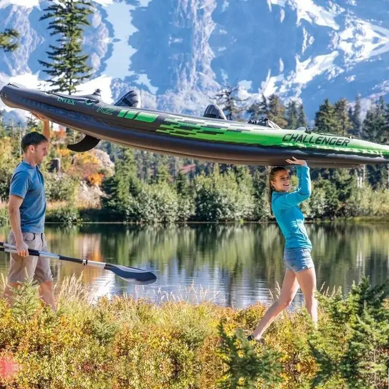 1/2 Person Kayaker Inflatable  - Fishing Kayak Seat reseña y precio
