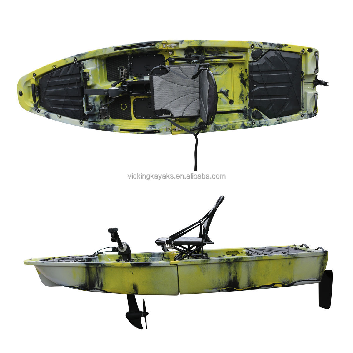 14ft Modular Propeller Pedal D - Fishing Kayak Pedal Drive reseña y precio