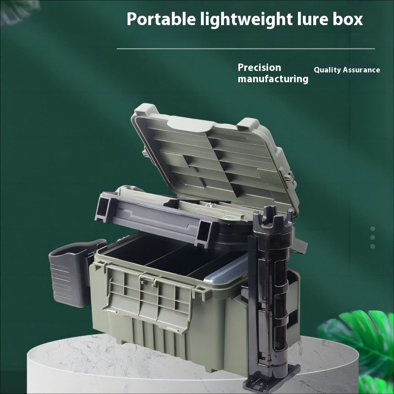 Lure Box Fish Box Lure Bait St - Fishing Kayak Crate reseña y precio