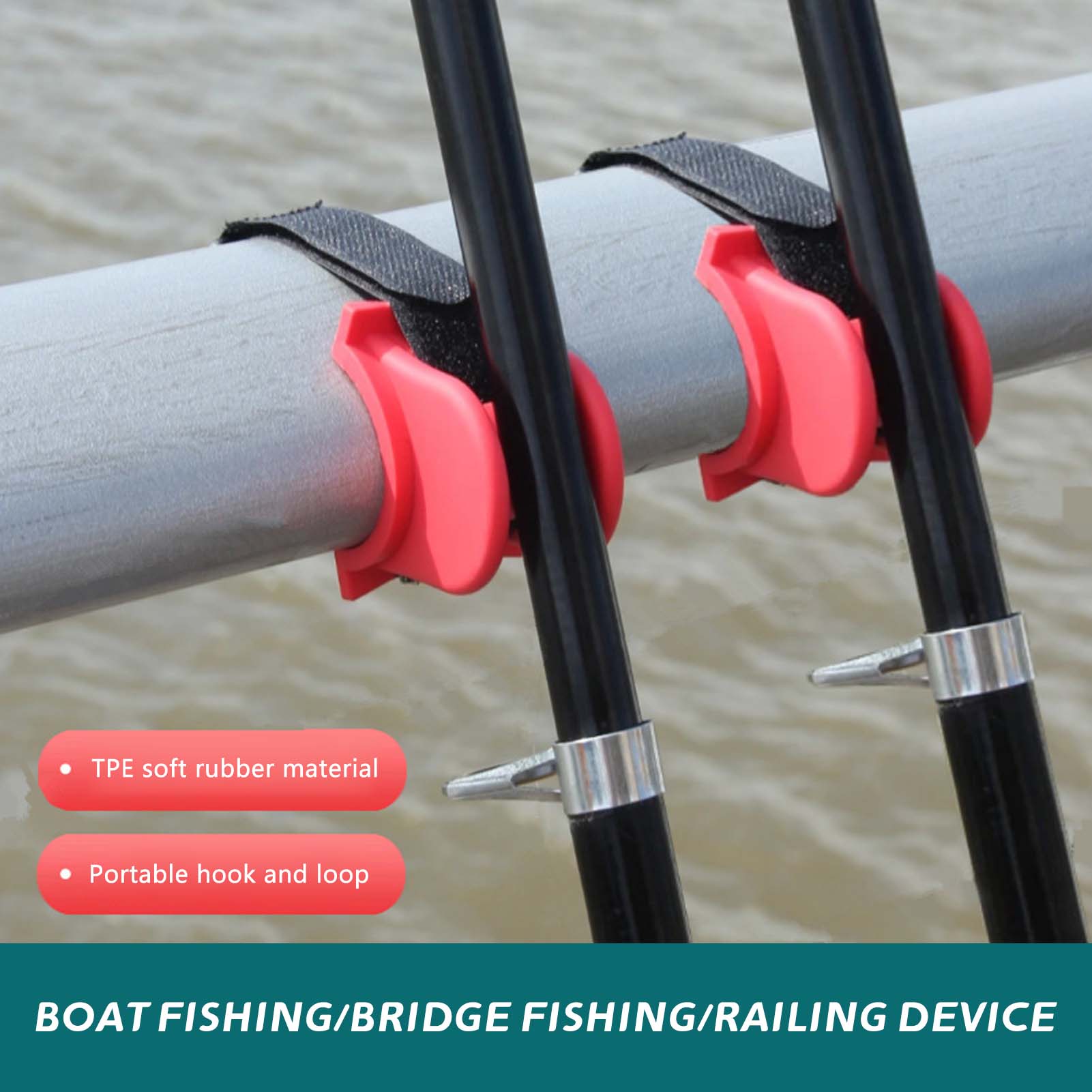 U-Shaped Boat Fishing Rod Hold - Fishing Kayak Rod Holder reseña y precio