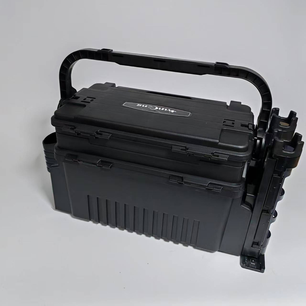 1 fishing box set, double-laye - Fishing Kayak Crate reseña y precio
