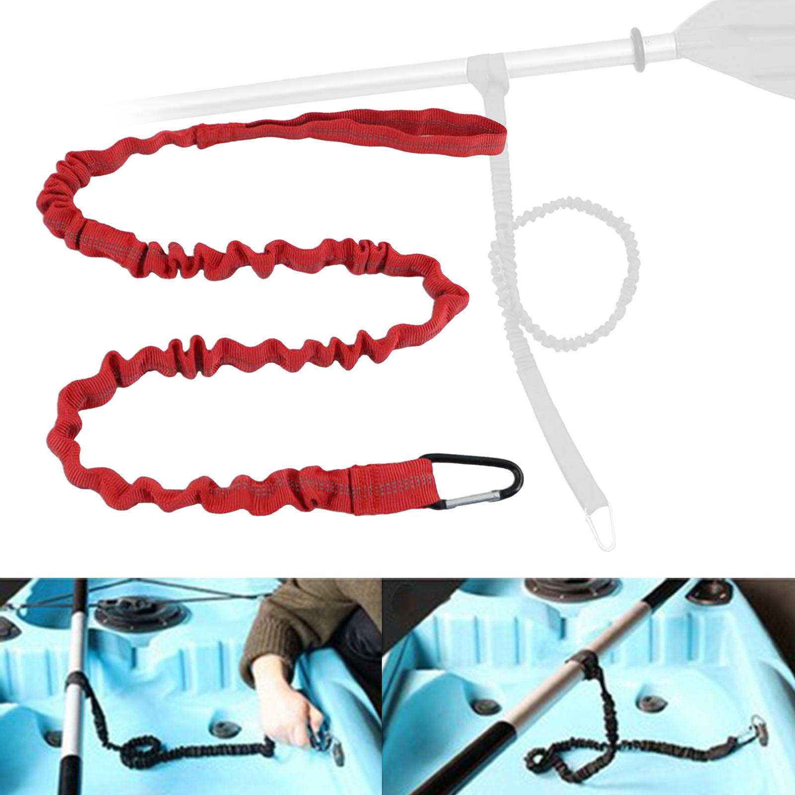 Bungee Tie Rope Paddle Leash L - Fishing Kayak Paddle Leash reseña y precio