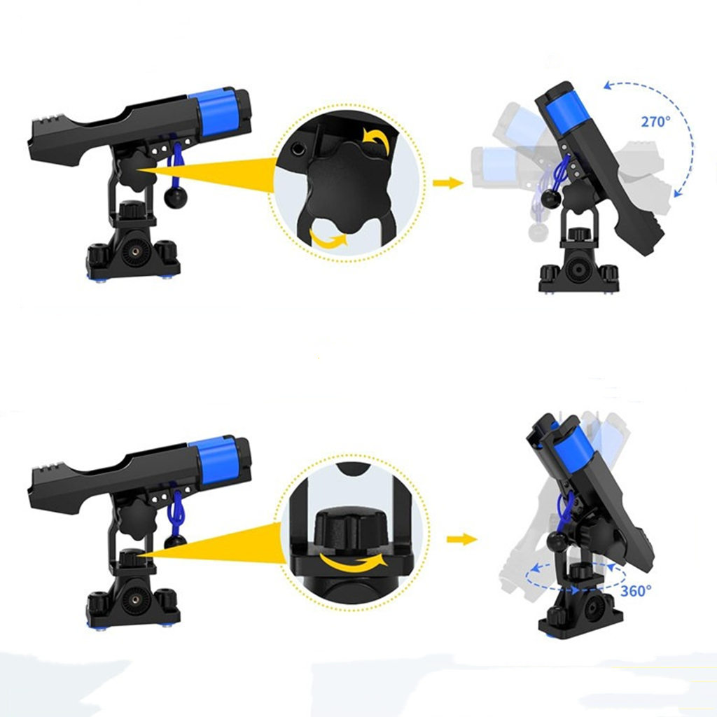Fishing Rod Holder For Boat Ka - Fishing Kayak Rod Holder reseña y precio