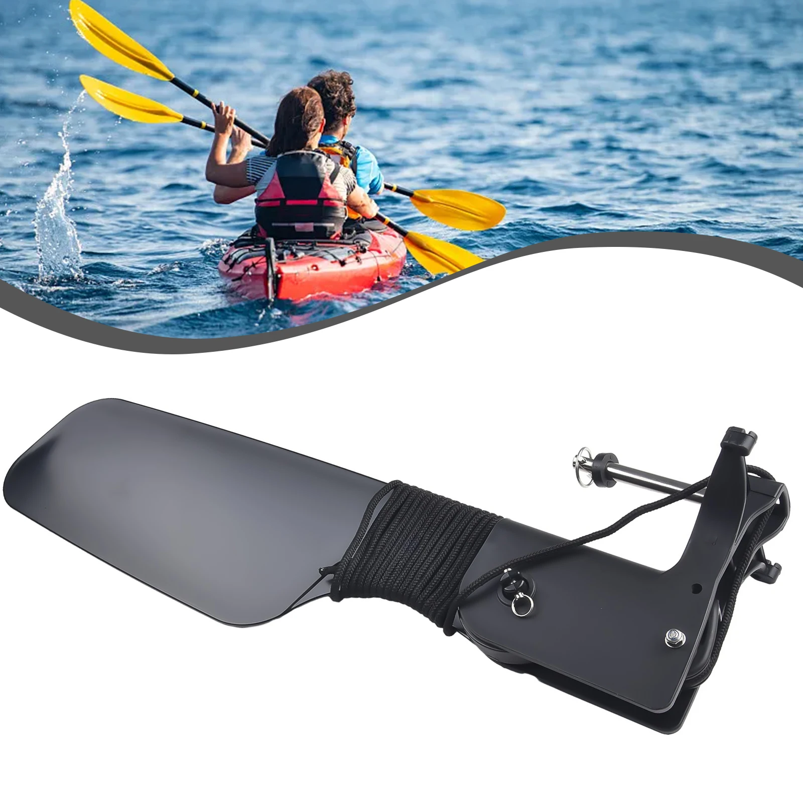 For Kayak Big Tail Rudder with - Fishing Kayak Storage Bag reseña y precio