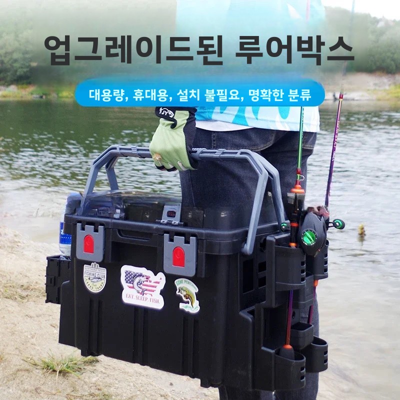 Sea Fishing Tool Box Equipment - Fishing Kayak Crate reseña y precio