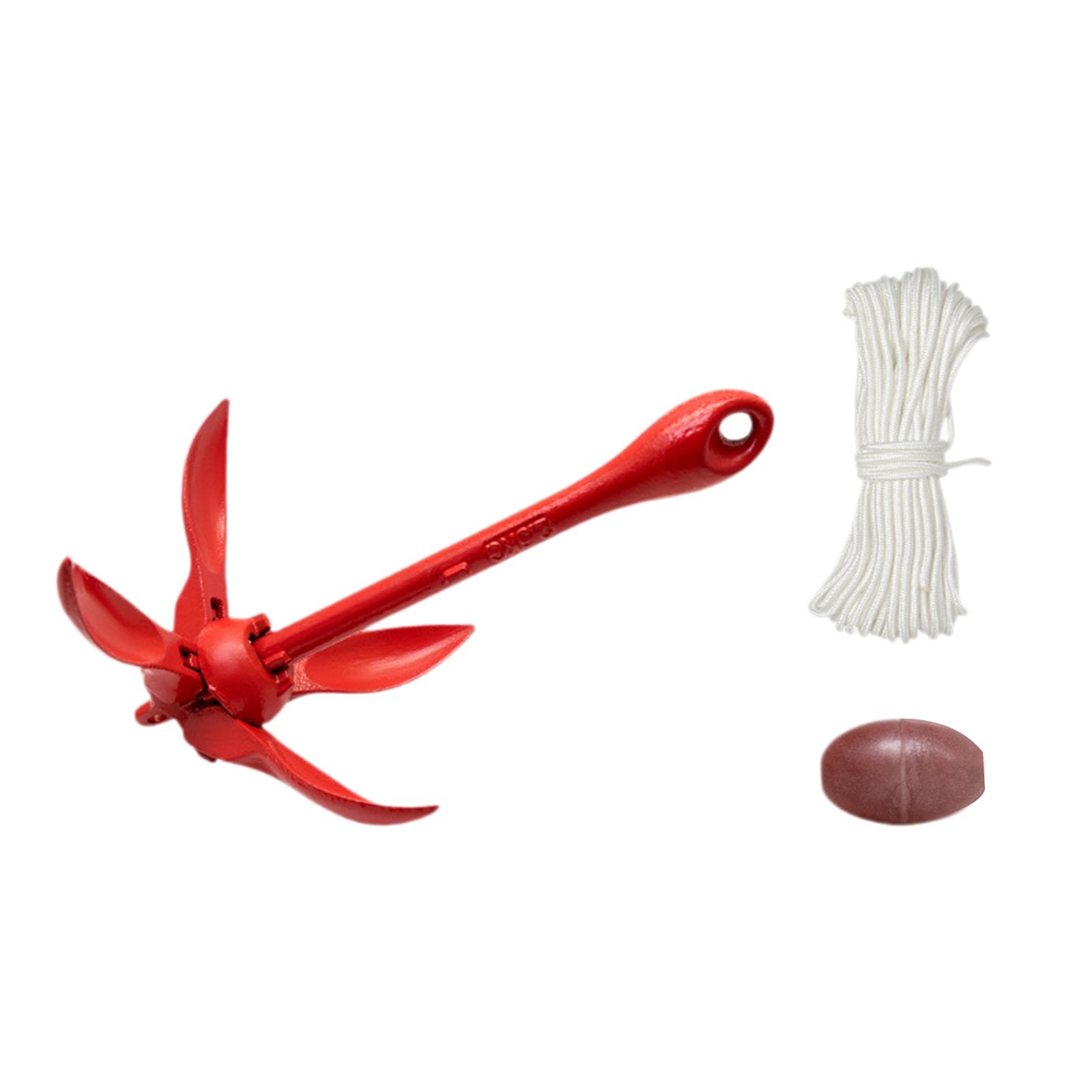 Folding Grapnel Boat Anchor Gr - Fishing Kayak Anchor reseña y precio
