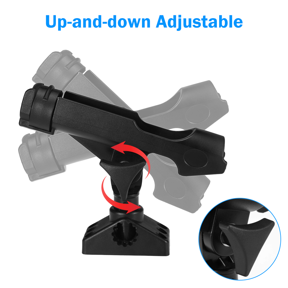 Fishing Boat Rods Holder Base  - Fishing Kayak Rod Holder reseña y precio