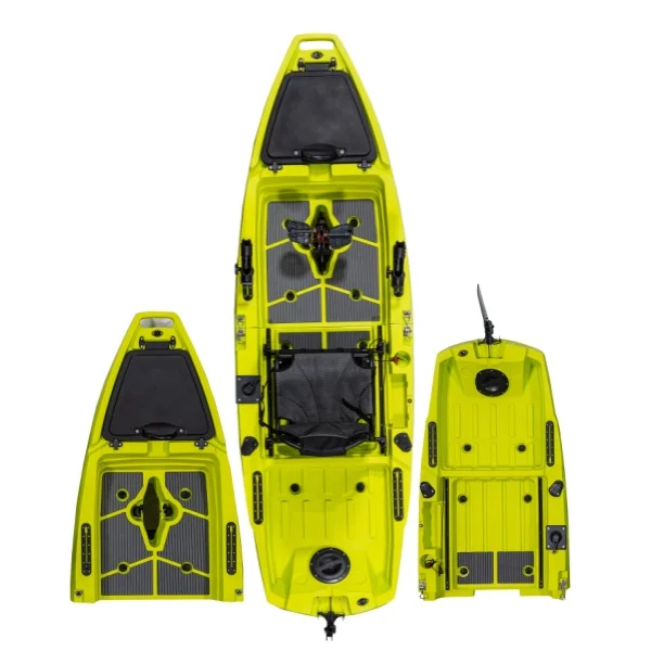 Modular Single 1 Person Plasti - Fishing Kayak Pedal Drive reseña y precio