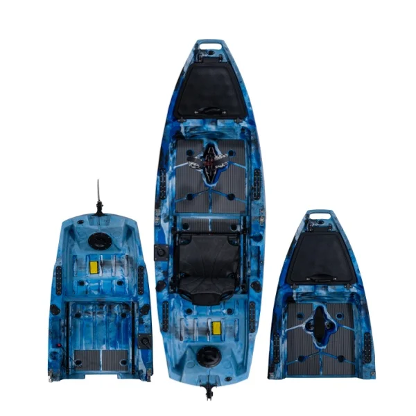 Modular Single 1 Person Plasti - Fishing Kayak Pedal Drive reseña y precio