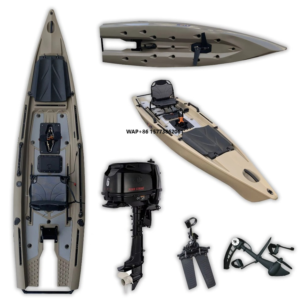 A 6hp 2022 13.12ft Solo Skiff  - Fishing Kayak Pedal Drive reseña y precio