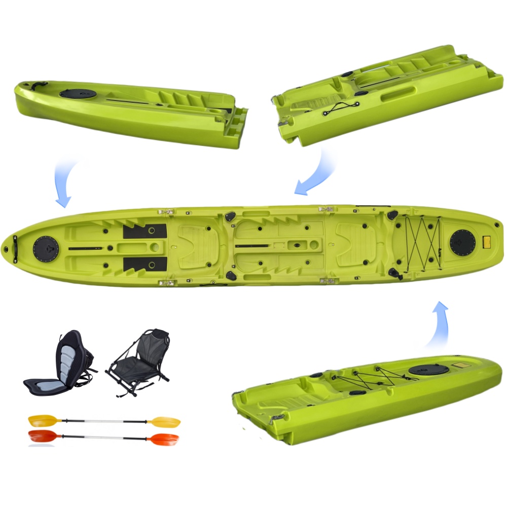 New Modular Tandem Double Sit- - Fishing Kayak Sit On Top reseña y precio