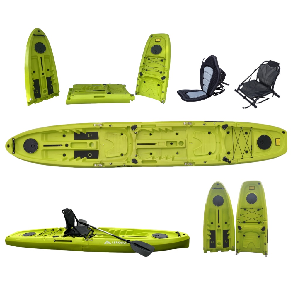New Modular Tandem Double Sit- - Fishing Kayak Sit On Top reseña y precio