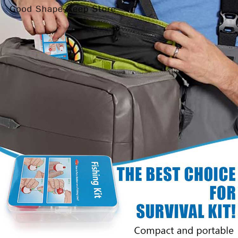 24Pcs Emergency Fishing Kit Po - Fishing Kayak Seat reseña y precio