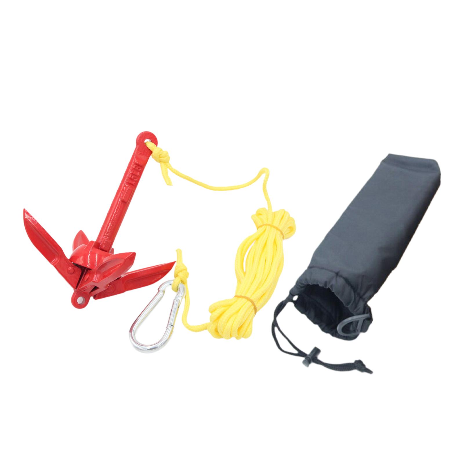 Carbon Steel Folding Boat Anch - Fishing Kayak Anchor reseña y precio